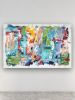 Kaleidoscope | Oil And Acrylic Painting in Paintings by Adam Collier Noel. Item composed of canvas in contemporary style