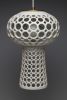 Mushroom Pendant Lamp | Pendants by Lynne Meade. Item made of stone