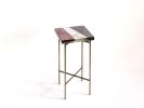 Salt Table | Side Table in Tables by The Goodman Studio. Item made of brass with glass works with modern style