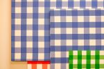 "Picnic" | Wall Sculpture in Wall Hangings by ANTLRE - Hannah Sitzer | Google RWC SEA6 in Redwood City. Item made of wood with fabric