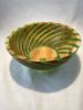 22128 Mahogany bowl with light transparent resin | Dinnerware by David Golzbein/Turning Nature into Art. Item made of wood