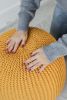 Pouf | Pillows by Chasha Home. Item made of cotton