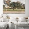 November Morning Mist 4 | Oil And Acrylic Painting in Paintings by Irena Orlov. Item composed of canvas and synthetic
