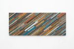 After The Rain No. 3 (60"x24") | Wall Sculpture in Wall Hangings by Craig Forget. Item composed of wood in mid century modern or contemporary style