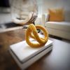 Infinity Knot Table Sculpture | Ornament in Decorative Objects by YASHI DESIGNS. Item made of cotton compatible with mid century modern and contemporary style