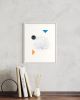 Nostalgic Nuance | Oil And Acrylic Painting in Paintings by Stephen Andrew Art. Item composed of canvas compatible with minimalism and mid century modern style