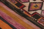 Vintage Persian Kilim in Polychromatic Geometric Patterns | Area Rug in Rugs by Rug and Kilim