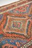 Rusty & French Blue Antique Tribal Village Rug | Runner Rug in Rugs by The Loom House. Item made of fabric with fiber