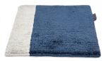 Rug Color Block Deep Blue solid color 100% bamboo silk | Area Rug in Rugs by Atelier Tapis Rouge. Item made of fiber compatible with minimalism and contemporary style