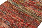 Vintage Gabbeh Tribal rug in Polychromatic Striae Pattern | Area Rug in Rugs by Rug and Kilim