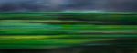 Devon Fields. | Oil And Acrylic Painting in Paintings by Caroline Hall. Item made of aluminum & synthetic