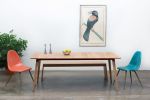 Sunny Side Up Dining Table | Tables by Wake the Tree Furniture Co. Item made of wood & metal compatible with minimalism and mid century modern style