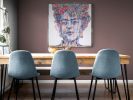 Frida Khalo forever | Oil And Acrylic Painting in Paintings by Virginie SCHROEDER | Calgary in Calgary. Item made of canvas & synthetic