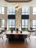 Vertical Painted Ropes | Wall Sculpture in Wall Hangings by Cassandra Smith | Momentum Midtown in Atlanta. Item composed of cotton and metal in contemporary or coastal style