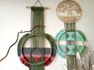 Macrame Wall Décor ,Macrame Wall Art, Fiber Art, Boho Wall | Tapestry in Wall Hangings by Magdyss Boutique. Item composed of fabric in boho or contemporary style