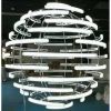 QZ0338 DELOITTE ORB ROUND GLOBE | Chandeliers by alanmizrahilighting | New York in New York. Item made of brass