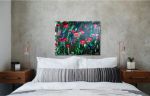 Tropical dream | Oil And Acrylic Painting in Paintings by Elena Parau. Item made of canvas compatible with contemporary and country & farmhouse style