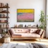 Flamingo Coast | Prints in Paintings by Victoria Primicias. Item made of canvas compatible with minimalism and contemporary style