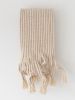 Soft Drifts | Macrame Wall Hanging in Wall Hangings by YASHI DESIGNS. Item made of oak wood with cotton works with minimalism & contemporary style