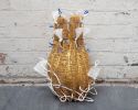 Pollinator | Wall Sculpture in Wall Hangings by Morgan Hale. Item composed of paper and fiber in minimalism or mid century modern style