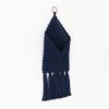 Macrame Pouch- Navy | Macrame Wall Hanging in Wall Hangings by YASHI DESIGNS. Item composed of cotton & fiber compatible with boho and contemporary style