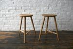 Yarrow Collection Stool | Bar Stool in Chairs by Fuugs. Item composed of wood in mid century modern or contemporary style
