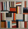 promenade litteraire | Oil And Acrylic Painting in Paintings by Sophie DUMONT.. Item composed of wood & canvas compatible with minimalism and contemporary style