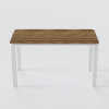 Walnut Desk with Color Edge | Tables by Chassie Studio | The Bronx in Bronx. Item made of walnut