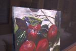 The Sweetness of His word | Oil And Acrylic Painting in Paintings by HEIDY GONZALEZ - GONZALEZ ART DESIGN. Item composed of canvas in contemporary or art deco style