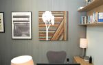 Eucalyptus Painting | Oil And Acrylic Painting in Paintings by Christopher Original | Nike World Headquarters in Beaverton. Item composed of wood and synthetic