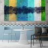 Summer is here | Oil And Acrylic Painting in Paintings by Irena Orlov. Item made of canvas with synthetic