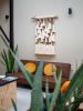 Ode to green | Macrame Wall Hanging in Wall Hangings by Dual Experimental Studio. Item made of bamboo & cotton compatible with country & farmhouse and coastal style