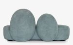 Fuyu Mint Green Two Seater Sofa | Couches & Sofas by LAGU. Item composed of wood and fabric in modern style