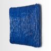 Matrix in blue | Mixed Media in Paintings by DUKOWA. Item made of wood compatible with minimalism and contemporary style