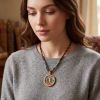Mahavairocana Thangka Gold Zodiac Pendant Amulet Art | Ornament in Decorative Objects by Dynasty Artisan. Item made of metal works with contemporary & eclectic & maximalism style