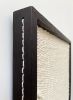 Woven wall art frame (Fracture 001) | Tapestry in Wall Hangings by Elle Collins. Item made of oak wood with cotton works with minimalism & mid century modern style