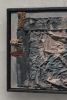 the light after burnout | Mixed Media in Paintings by VISCERAL HOME STUDIO. Item made of oak wood with canvas works with mid century modern & contemporary style