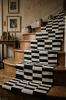Handwoven Woolen Stair Runner Rug | Rugs by Evergreen Carpets. Item made of wool compatible with boho and minimalism style