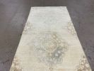 Vintage Turkish Rug Runner | 2.9 x 12.2 | Small Rug in Rugs by Wool and Rug. Item composed of wool in boho or eclectic & maximalism style