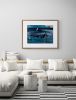 Blue River | Mixed Media by Anna Jaap Studio. Item composed of paper