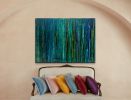 Ultramarine | Oil And Acrylic Painting in Paintings by Carrie Rodak Fine Art. Item composed of wood and canvas in contemporary or industrial style