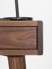 HEIM - Walnut dressing table, small desk, mid century modern | Tables by Mo Woodwork. Item made of walnut works with minimalism & mid century modern style