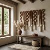 Handcrafted Wool Fiber Sculpture | Custom Contemporary Wall | Wall Sculpture in Wall Hangings by Sarmal Design. Item made of wool compatible with boho and contemporary style