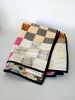 Patchworkquilt "Fairtrade" | Linens & Bedding by DaWitt | Daniela Witt Studio in Leipzig. Item composed of cotton compatible with minimalism style
