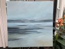 Gentle Reflections - Modern Coastal Art | Oil And Acrylic Painting in Paintings by Filomena Booth Fine Art. Item made of canvas compatible with coastal style