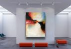 Metamorphosis 1 | Oil And Acrylic Painting in Paintings by Aarti Bartake. Item composed of canvas
