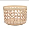 Cylindrical Lace Bowl | Decorative Bowl in Decorative Objects by Lynne Meade. Item made of stoneware