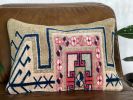 Vintage Turkish Rug Lumbar Pillow | 16x24 | Pillows by Vintage Loomz. Item made of cotton works with boho & country & farmhouse style