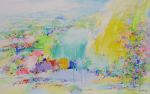 Breathe - original painting on canvas | Oil And Acrylic Painting in Paintings by Xiaoyang Galas. Item made of canvas works with contemporary & country & farmhouse style
