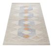 Rug & Kilim’s Scandinavian Rug in Beige and Gray, with Blue | Area Rug in Rugs by Rug and Kilim